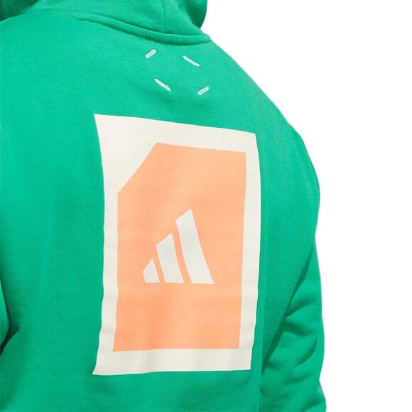 Adidas Golf Adicross Hooded Pullover Sweatshirt Green L - Picture 3 of 16